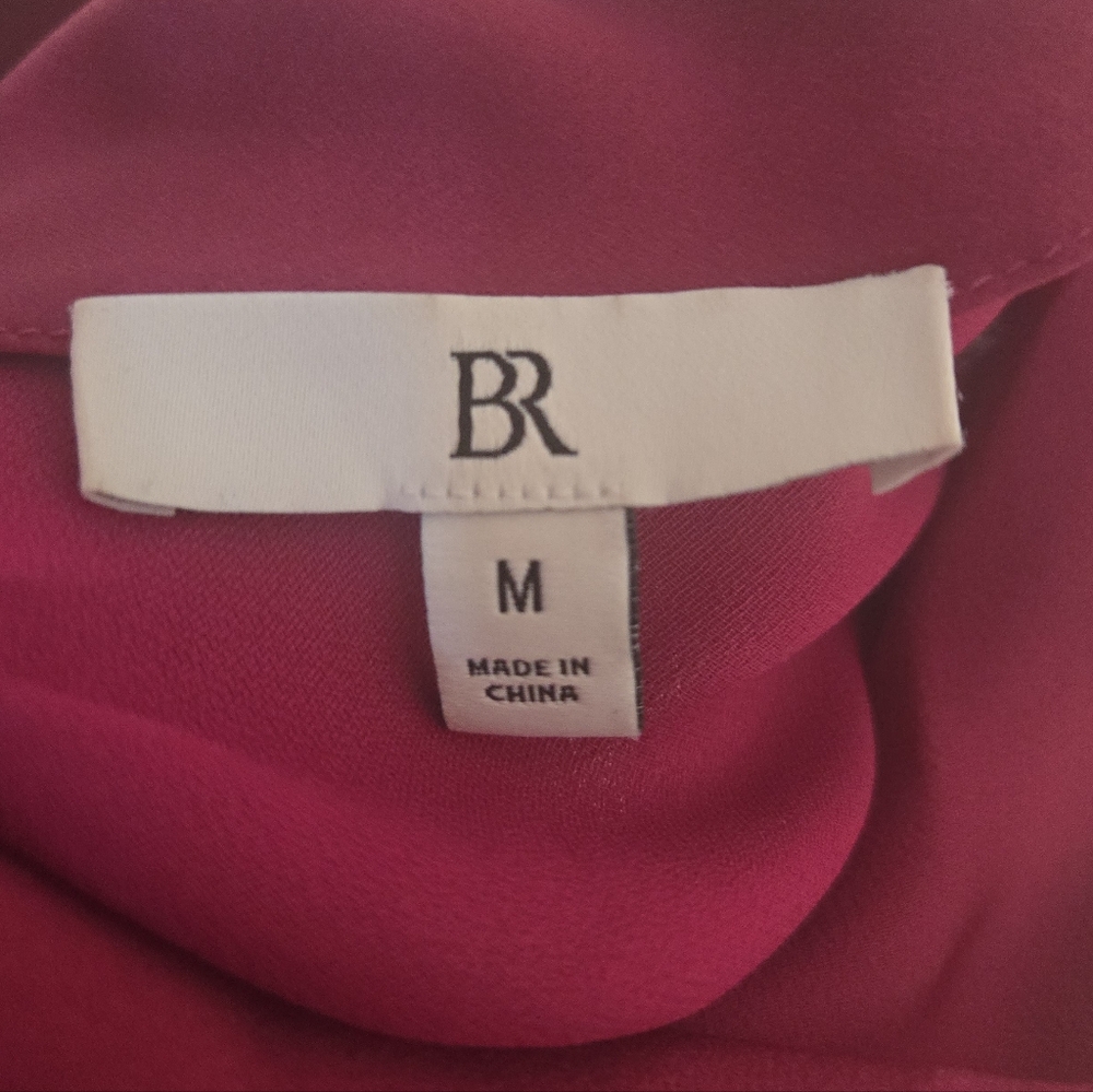 BR Hammered Satin Cowl-Neck Tank - Picture 3 of 6
